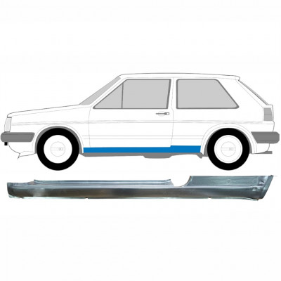 VW GOLF 2 1982- 3 DVEŘE OPRAVA PRAHU / LEVÝ