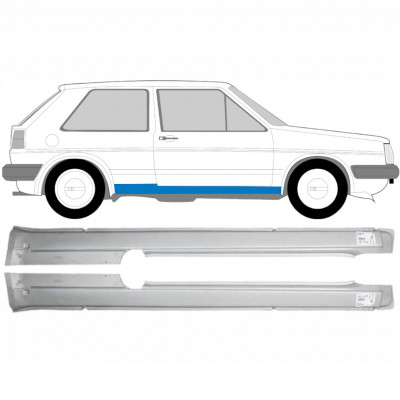 VW GOLF 2 1982- 3 DVEŘE OPRAVA PRAHU / NASTAVIT