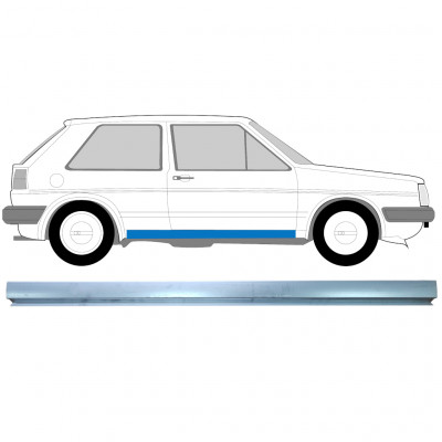 VW GOLF 2 1982-1992 OPRAVA PRAHU / PRÁVA = LEVÝ