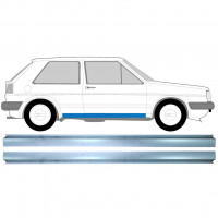 Opravný plech prahu na VW Golf 2 1982-1992 / Levá = Pravá (symetrická) / Sada 11286