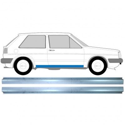VW GOLF 2 1982-1992 OPRAVA PRAHU / PRÁVA = LEVÝ / NASTAVIT