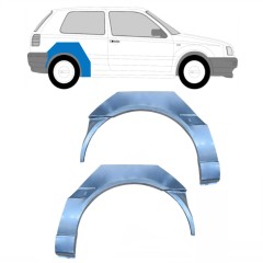 Lem zadního blatníku na Volkswagen Golf 3 1991-1998 / Levá+Pravá / Sada 10252
