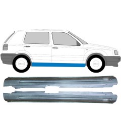 Kompletní práh na Volkswagen Golf 3 1991-1998 / Levá+Pravá / Sada 9292