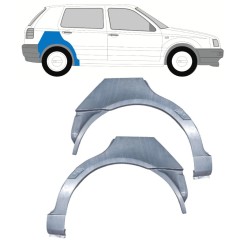 Lem zadního blatníku na Volkswagen Golf 3 1991-1998 / Levá+Pravá / Sada 12009