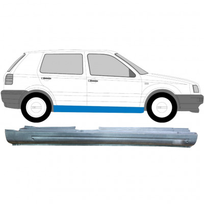 VW GOLF 3 1991- 5 DVEŘE OPRAVA PRAHU / PRÁVA