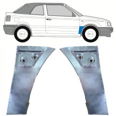 Opravný plech předního blatníku na Volkswagen Golf 3 1991-1998 / Levá+Pravá / CABRIO / Sada 10199