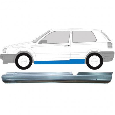 VW GOLF 3 1991- 3 DVEŘE OPRAVA PRAHU / LEVÝ