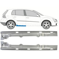 Opravný plech prahu vnitřní na Volkswagen Golf 5 2003-2009 / Levá+Pravá / Sada 9643