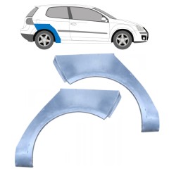 Lem zadního blatníku na Volkswagen Golf 5 2003-2009 / Levá+Pravá / Sada 9487