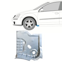 Opravný plech konce prahu na Volkswagen Golf 5 2003-2009 / Levá 14907 Opravný plech konce prahu na Volkswagen Golf 5 2003-2009 / Levá 14907