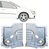 Opravný plech konce prahu na Volkswagen Golf 5 2003-2009 / Levá+Pravá / Sada 14909 Opravný plech konce prahu na Volkswagen Golf 5 2003-2009 / Levá+Pravá / Sada 14909