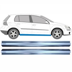 Opravný plech prahu na Volkswagen Golf 5 2003-2009 / Levá+Pravá / Sada 11923