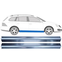 Opravný plech prahu na Volkswagen Golf 5 Variant 2007-2010 / COMBI / Sada 11925