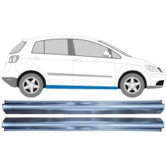 Opravný plech prahu na Volkswagen Golf Plus 2005-2013 / Levá+Pravá / Sada 11927