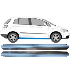 Opravný plech prahu na Volkswagen Golf Plus 2005-2013 / Levá = Pravá (symetrická) / Sada 10484