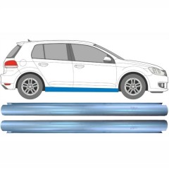 Opravný plech prahu na Volkswagen Golf 6 2008-2013 / Levá = Pravá (symetrická) / Sada 10470