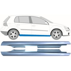 Kompletní práh na Volkswagen Golf 5 2003-2009 / Levá+Pravá / Sada 9230