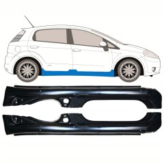 Kompletní práh na Fiat Grande Punto Evo 2005- / Levá+Pravá / Sada 10540