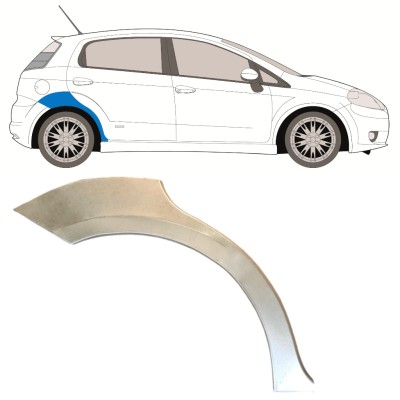 Lem zadního blatníku na Fiat Grande Punto Evo 2005- / Pravá 14759