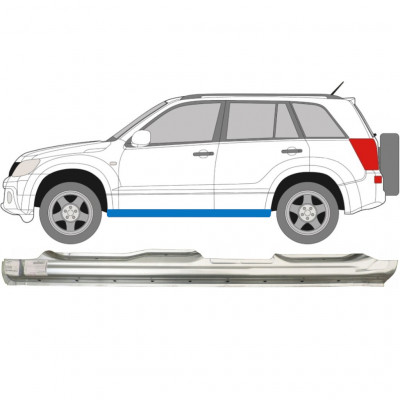 Kompletní práh na Suzuki Grand Vitara 2005-2012 / Levá 6105