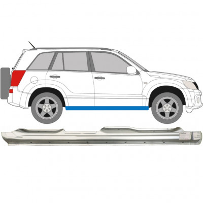 Kompletní práh na Suzuki Grand Vitara 2005-2012 / Pravá 6104