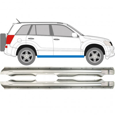 SUZUKI GRAND VITARA 2005-2012 CELÝ OPRAVA PRAHU / NASTAVIT