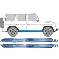 Kompletní práh na Mercedes G-Class W460 W461 W463 1979- / Levá+Pravá / Sada 9441