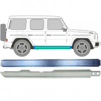 Opravný plech prahu vnitřní + vnější na Mercedes G-Class 1979-  / Pravá 11773