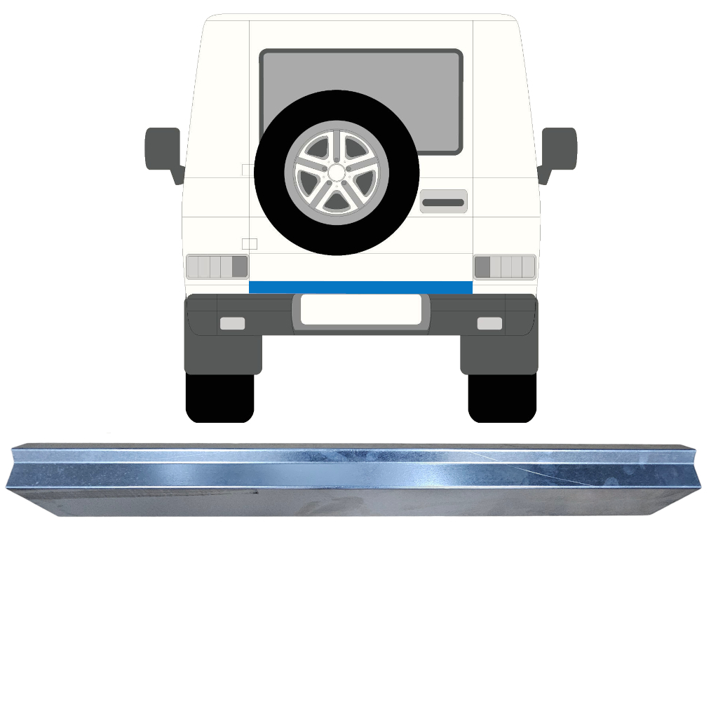 Opravný Panel Zadní Na Mercedes G-Class 1979- 11135