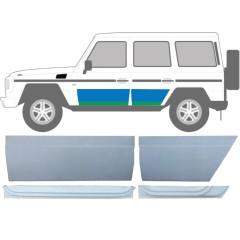 Opravný plech předních + zadních dveří vnitřní + vnější na Mercedes G-Class W460 W461 W463 1979-2017 / Levá / Sada 9470