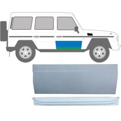 Opravný plech předních dveří vnitřní + vnější na Mercedes G-Class W460 W461 W463 1979- / Pravá / Sada 9465
