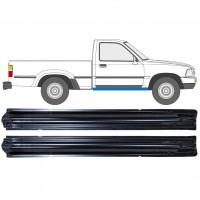 Opravný plech prahu na Toyota Hilux / VW Taro 1988-1997 / Sada 12552