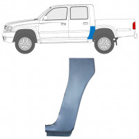 Opravný plech zadního rohu na Toyota Hilux 2001 -2005 / Levá / Dvojitá kabina 7661