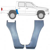 Opravný plech zadního rohu na Toyota Hilux 2001-2005 / Levá+Pravá / Sada 10050