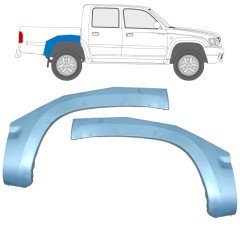 Lem zadního blatníku na Toyota Hilux 1998-2005 / Levá+Pravá / Sada 9932