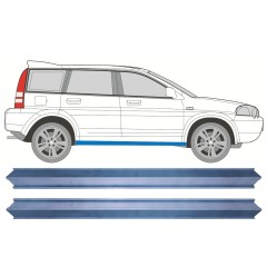 Opravný plech prahu na Honda HR-V 1999-2006 / Levá = Pravá (symetrická) / Sada 11281