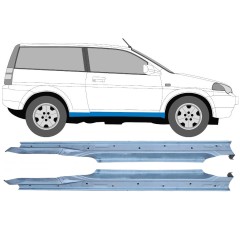 Kompletní práh na Honda HR-V 1999-2006 / Levá+Pravá / Sada 10451