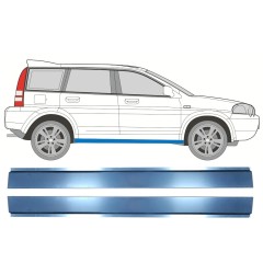 Opravný plech prahu vnitřní na Honda HR-V 1999-2006 / Levá = Pravá (symetrická) / Sada 10382
