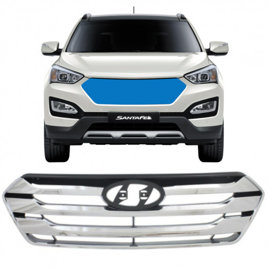 Mřížka na Hyundai Santa Fe 2012-2018 7520