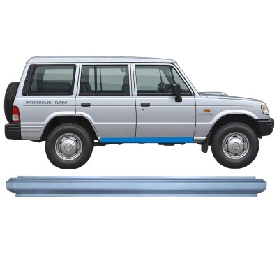 Opravný plech prahu na Hyundai Galloper 1991-2003 / Levá = Pravá (symetrická) 17018