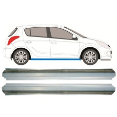 Opravný plech prahu na Hyundai i20 2008-2014 / Levá = Pravá (symetrická) / Sada 9791