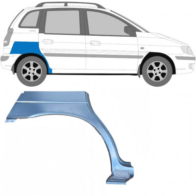 Lem zadního blatníku na Hyundai Matrix 2001-2010 / Pravá 5434