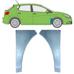 Opravný plech předního blatníku na Seat Ibiza 2008-2017 / Levá+Pravá / Sada 9735
