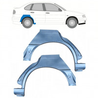 Lem zadního blatníku na Seat Ibiza Cordoba 1993-2002 / Levá+Pravá / Sada 10653