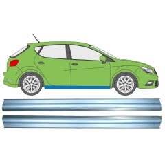 Opravný plech prahu na Seat Ibiza 2008-2017 / Levá+Pravá / Sada 9879