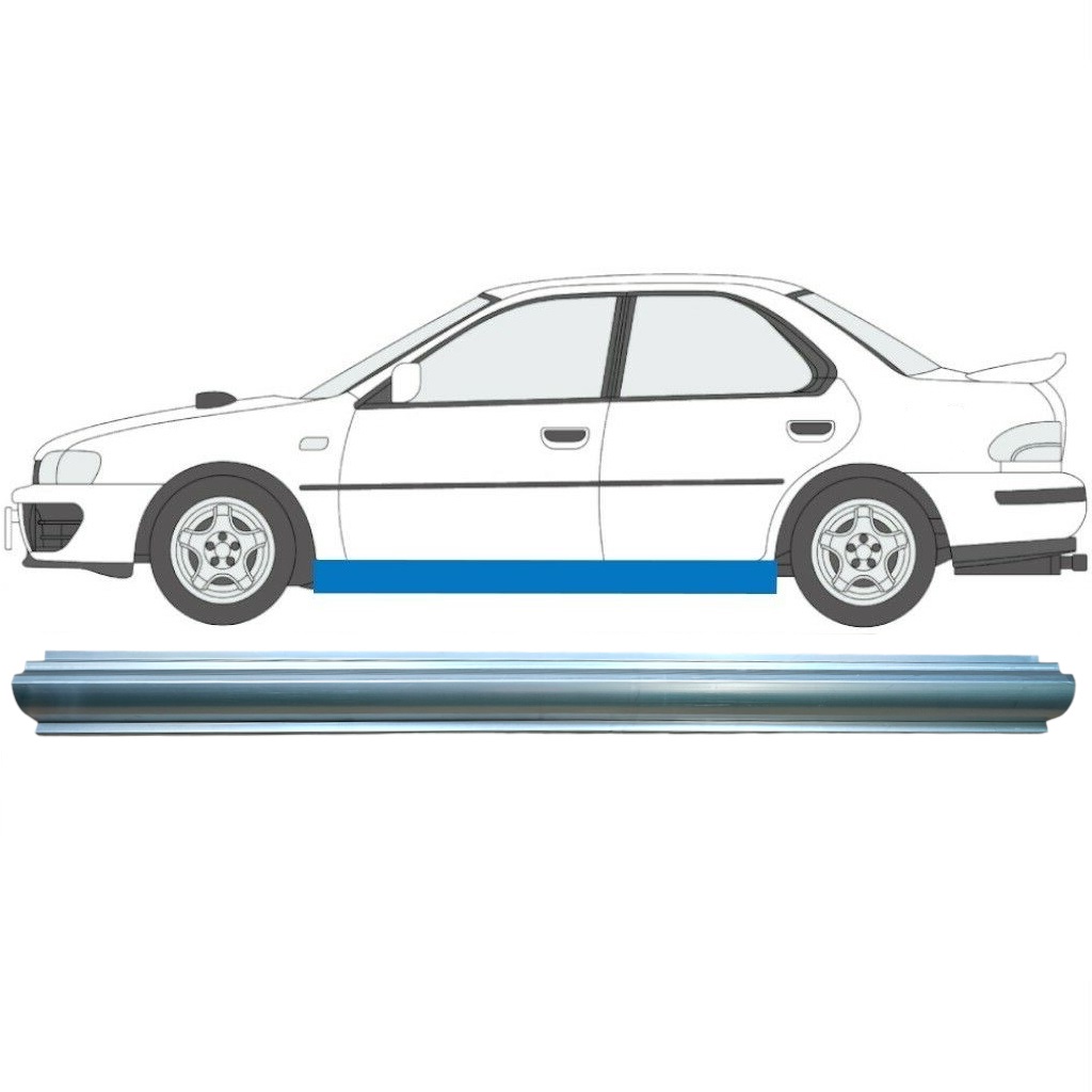 Opravný Plech Prahu Na Subaru Impreza 1992-2000 / Levá 7010