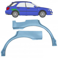 Lem zadního blatníku na Subaru Impreza Gg 2000-2007 / Levá+Pravá / Sada 10463