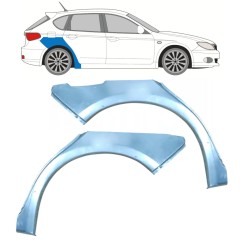 Lem zadního blatníku na Subaru Impreza GH GR 2007-2013 / Levá+Pravá / Sada 9966