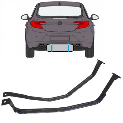 Objímky palivové nádrže na Opel Insignia 2008-2017 17020