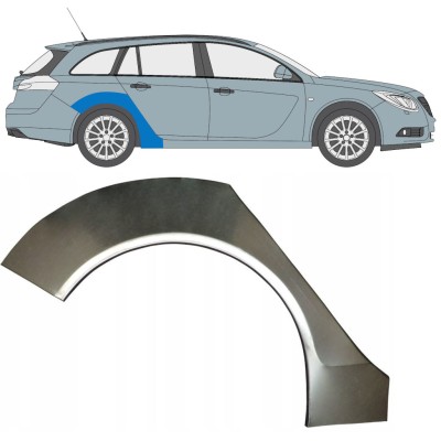 Lem zadního blatníku na Opel Insignia 2008-2017 / Pravá / COMBI 16798